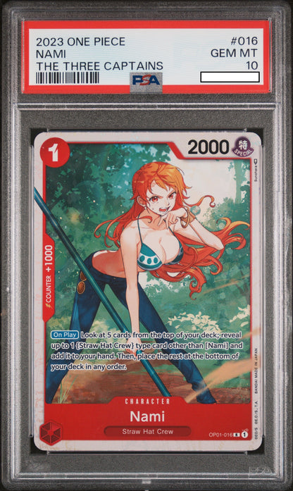 2023 ONE PIECE ULTRA DECK-THE THREE CAPTAINS 016 NAMI